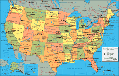 What Do Physical And Political Maps Have In Common Types Of Maps: Political, Physical, Google, Weather, And More