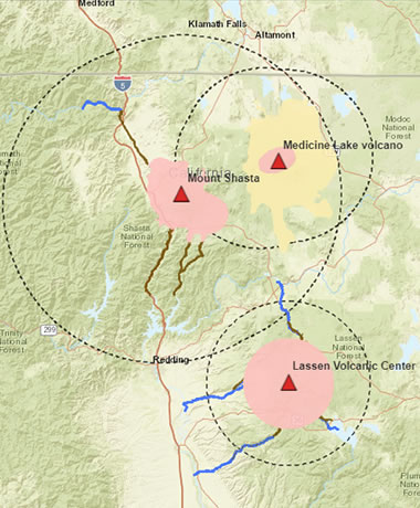 Volcanic Hazard Map