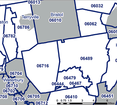 Zip Code Map