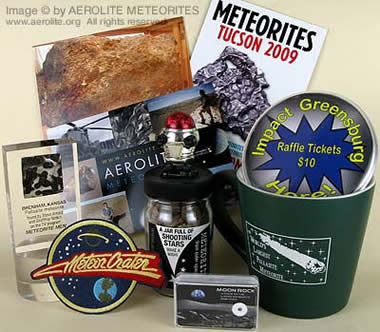 Meteorite-related collectibles