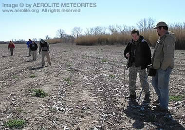 Meteorite hunting in West, Texas