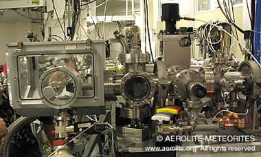 Meteorite analysis laboratory