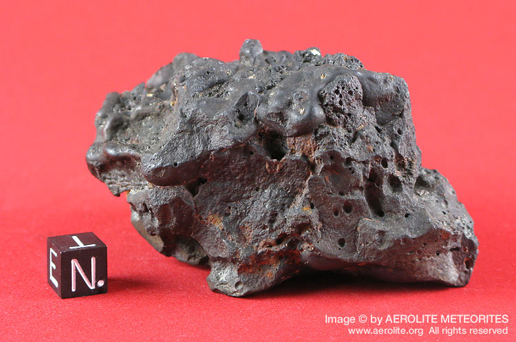 black meteorite identification pictures