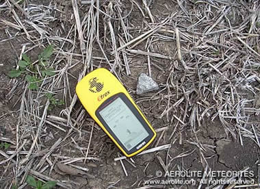 West, Texas meteorite found