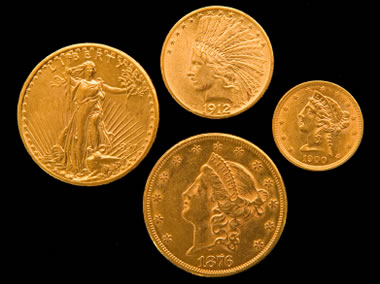 gold coins