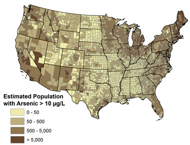 Arsenic in groundwater