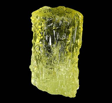 Large Natural Yellow Beryl crystal from North Carolina!!