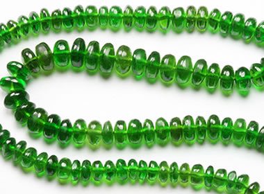 chrome diopside beads