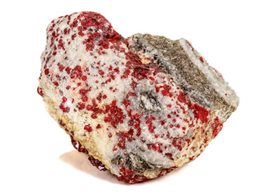 Cinnabar A Toxic Ore Of Mercury Once Used As A Pigment