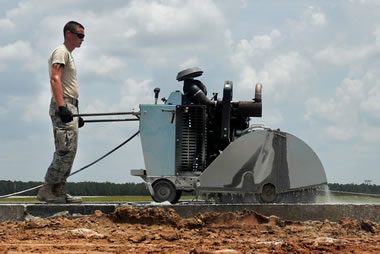 diamond concrete saw