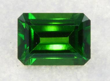 faceted chrome diopside