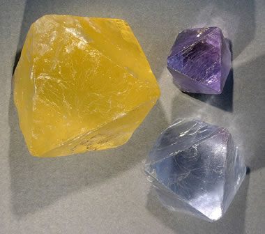 Fluorite cleavage