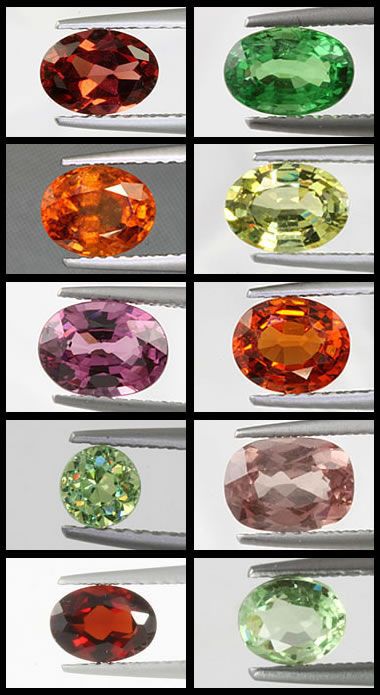 what color is garnet close to