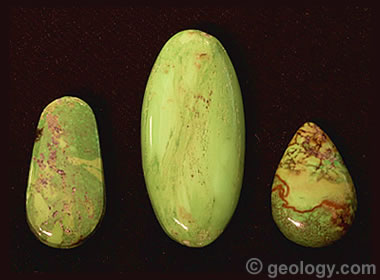 Gaspeite Cabochons