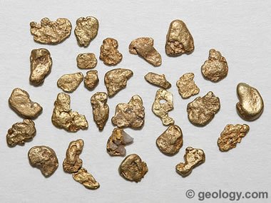 Gold nuggets