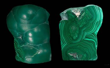 Malachite: The mineral malachite information and pictures