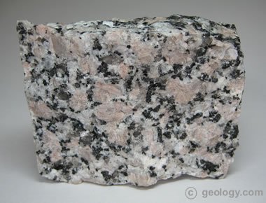 pink granite with orthoclase