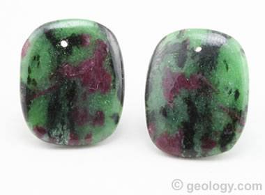 Ruby-in-Zoisite Cabochons