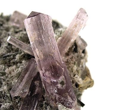 Scapolite crystals