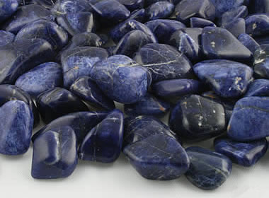 sodalite tumbled stones