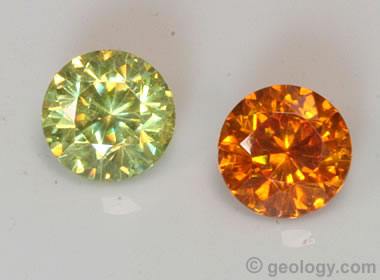 Sphalerite gemstones