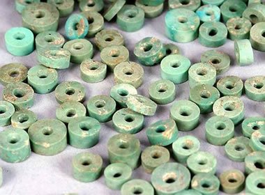 Turquoise beads