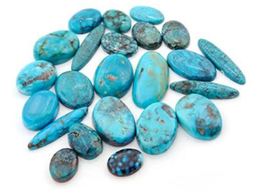 Turquoise cabochons