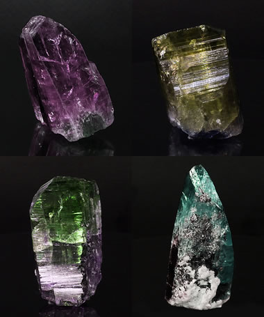 zoisite crystals