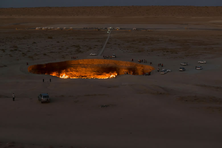Darvaza Gas Crater 2019