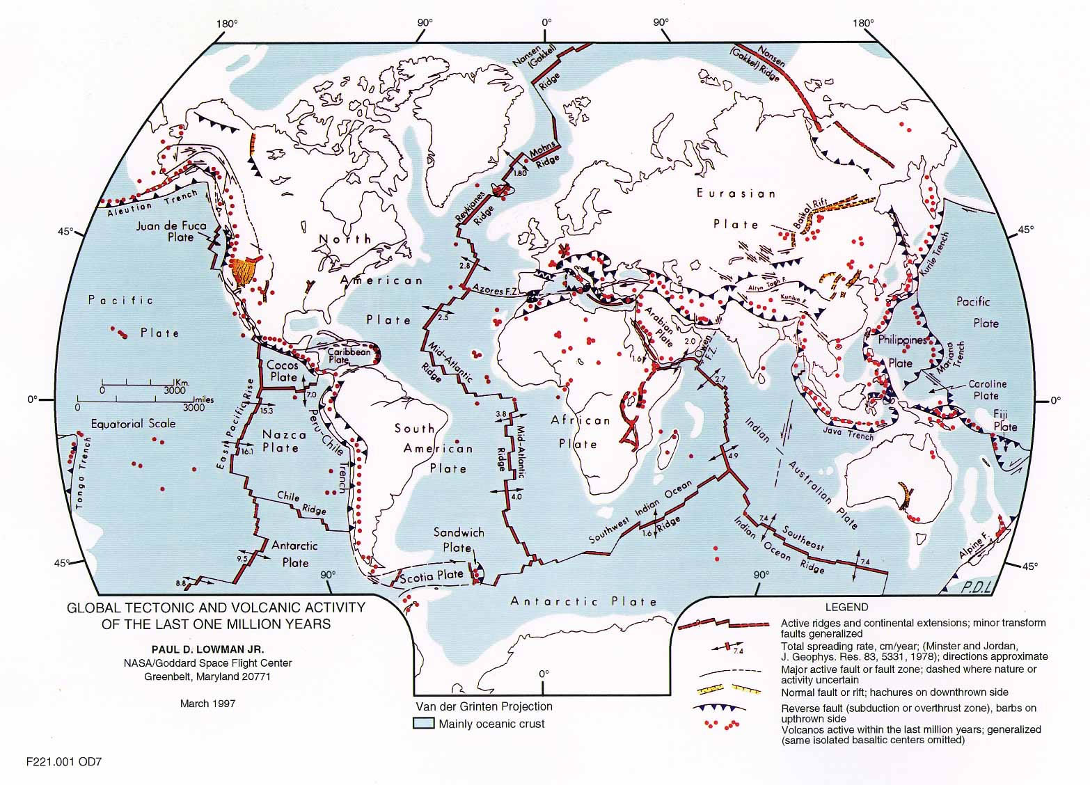 Tectonic Map Of The World Plate Tectonics Map   Plate Boundary Map