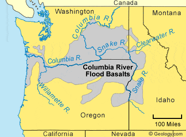 Flood Basalts In North America