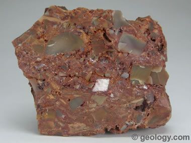 Tuff-breccia: Mineral information, data and localities.