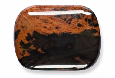 Mahogany obsidian tumbled stone