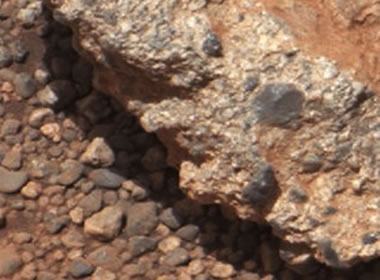puddingstone on Mars