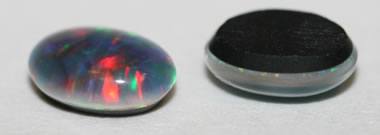 Obsidian for opal triplets