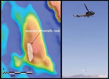 Aeromagnetic prospecting