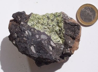 Peridotite xenolith