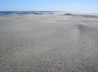 pumice raft sea level