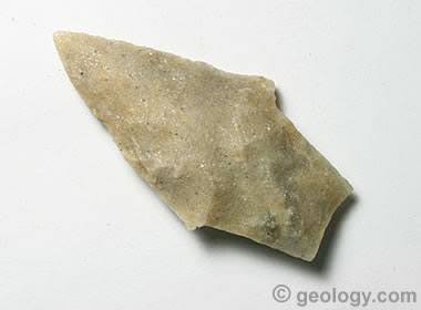 Quartzite arrowhead