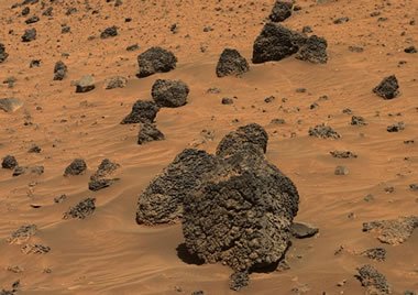 scoria on Mars