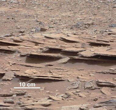 Shale on Mars