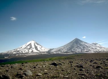 andesite stratovolcanoes