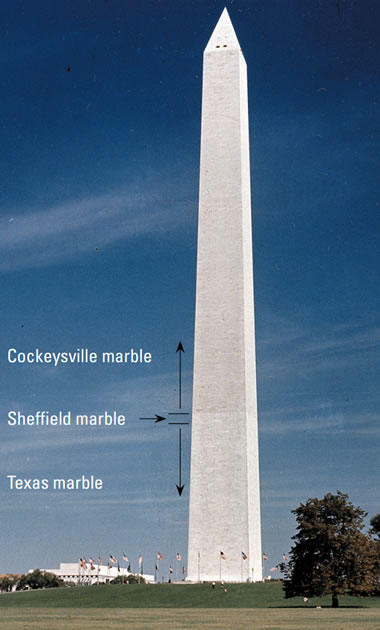Marble - Washington Monument