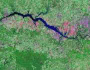 Alabama Satellite Image