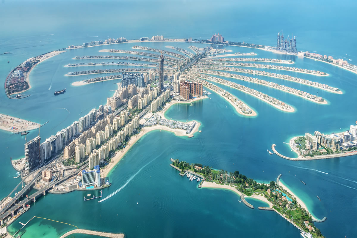 The Artificial Islands of Dubai: Palm Jumeirah and more