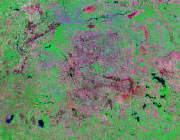 Indiana Satellite Image