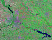 Iowa Satellite Image