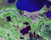 Louisiana Satellite Image