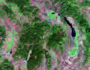 Montana Satellite Image