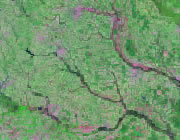 North Carolina Satellite Image